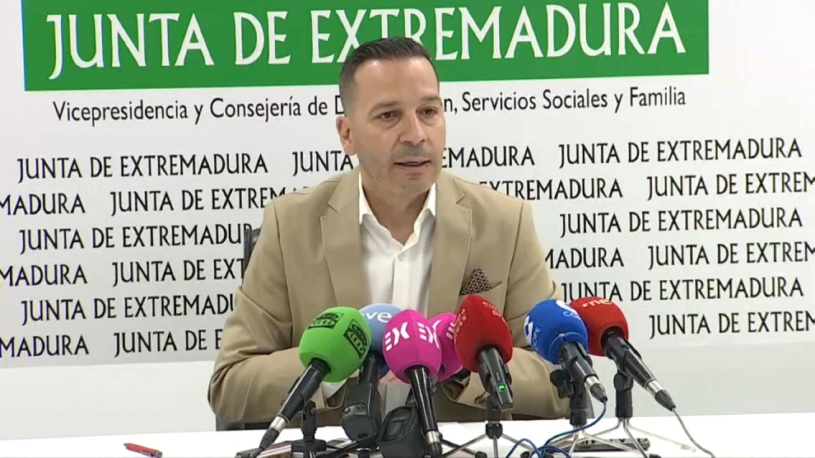 Óscar Fernández, vicepresidente de la Junta de Extremadura