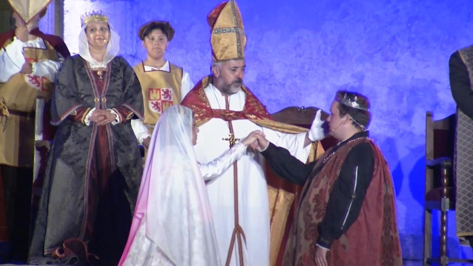 Valencia de Alcántara revive su historia con la Boda Regia