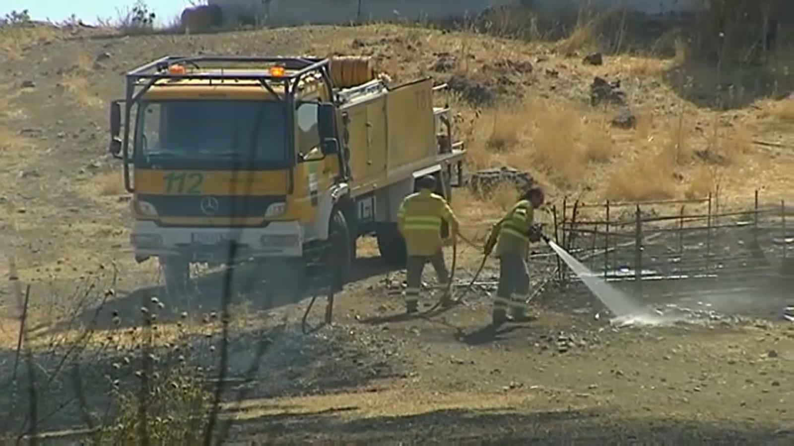 Investigan a un vecino de Azuaga por provocar presuntamente un incendio en Granja de Torrehermosa