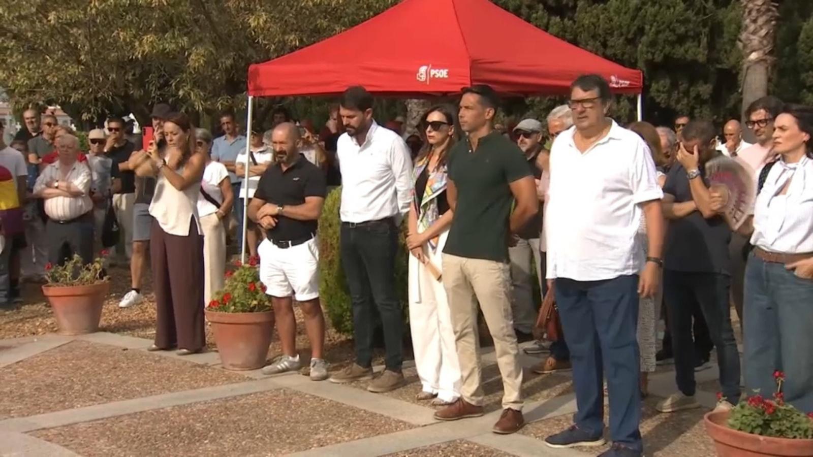 El secretario general del PSOE de Extremadura, Álvaro Sánchez Cotrina