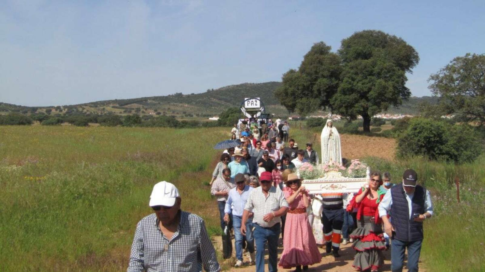 Romería de la Virgen de Fátima en Peraleda del Zaucejo