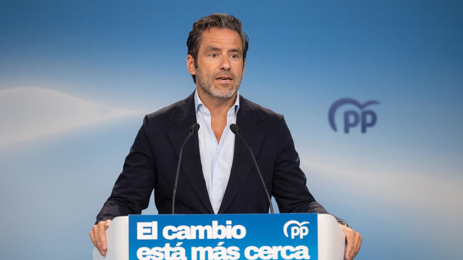 El portavoz nacional del Partido Popular, Borja Sémper.