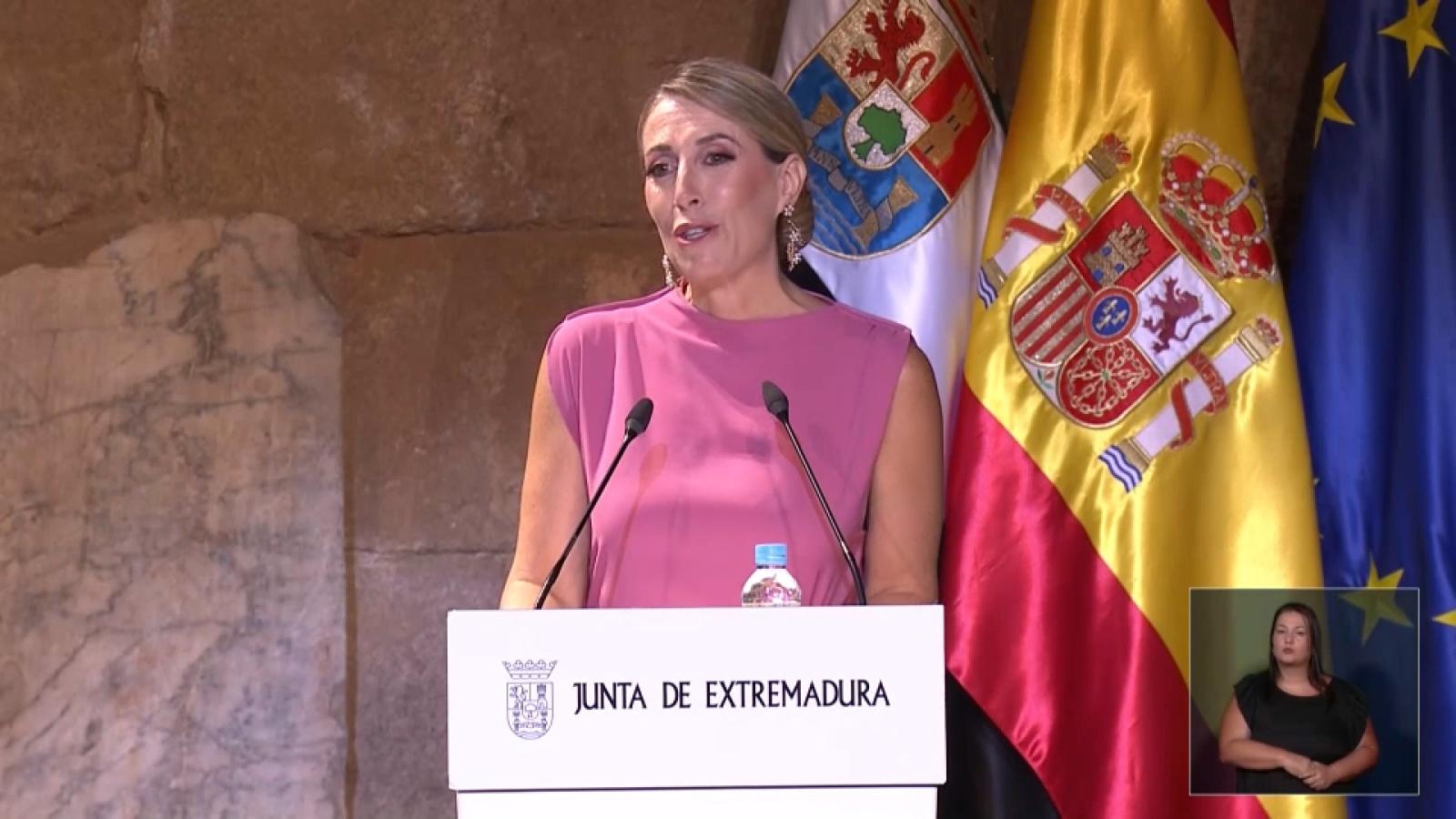 María Guardiola: "Ya no aceptamos los límites que otros imaginaron para nosotros"