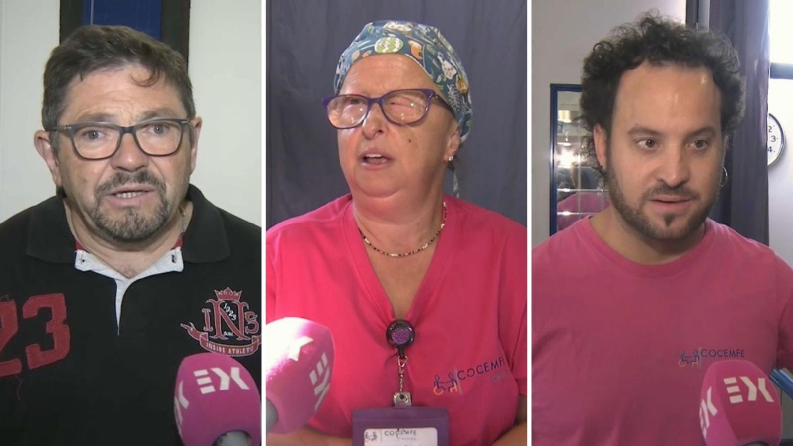 Trabajadores de Cocemfe Cáceres