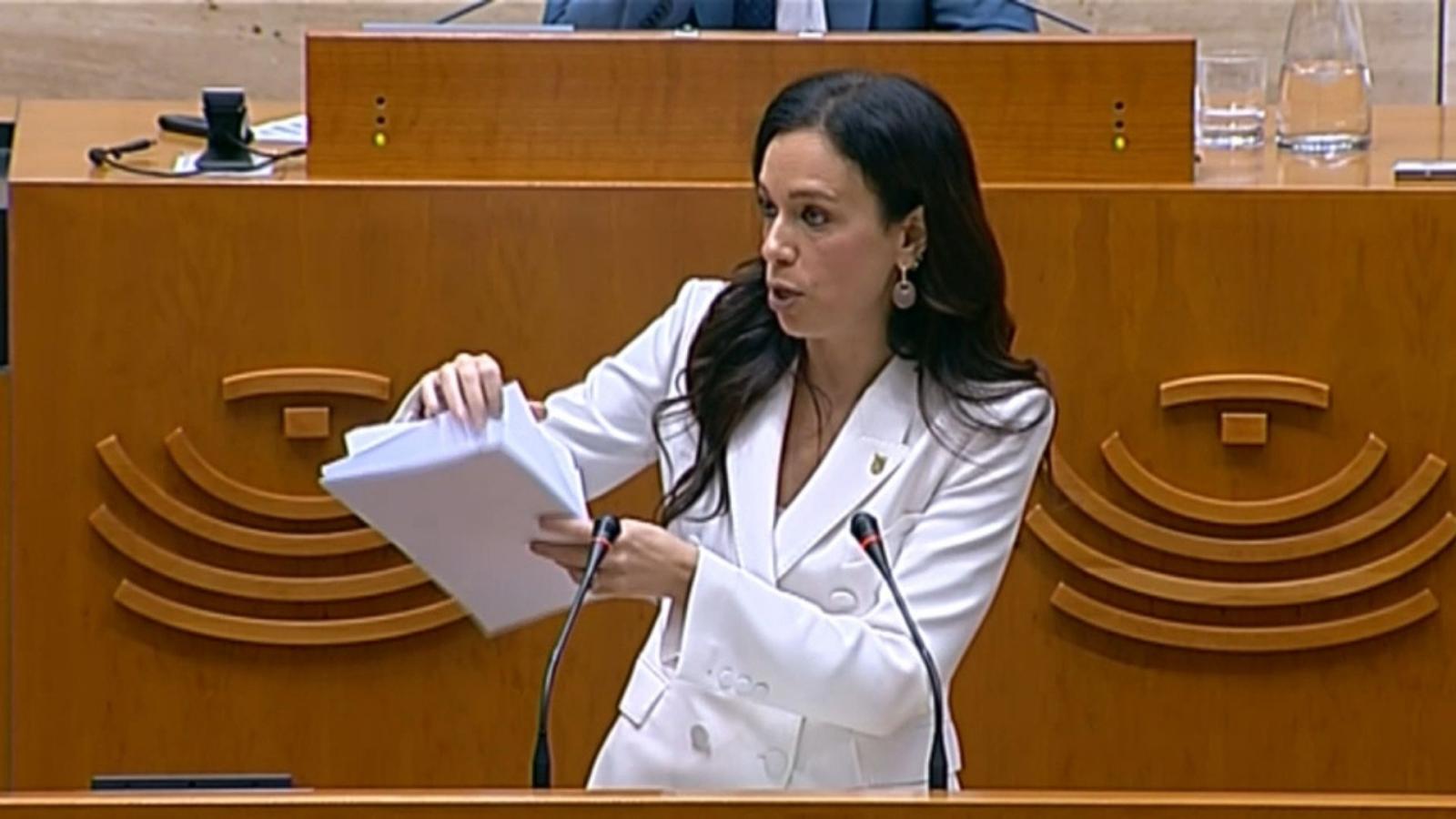 Sara García Espalda, consejera de Salud de la Junta de Extremadura