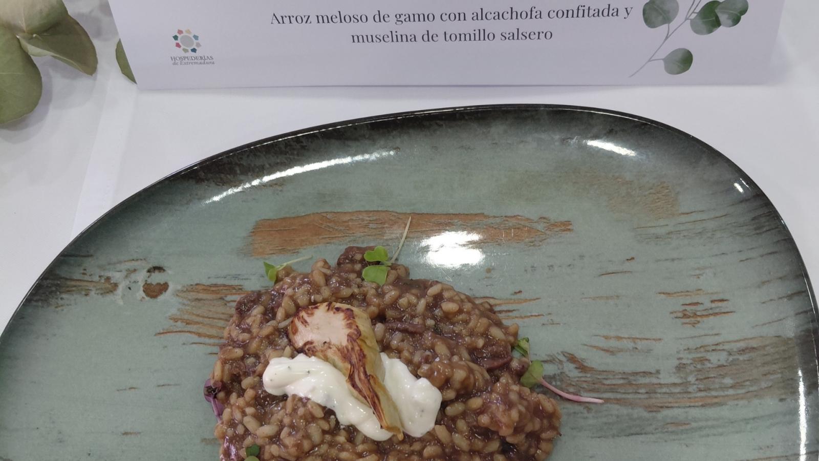 Menú gastronómico de caza de la Red de Hospederías de Extremadura 