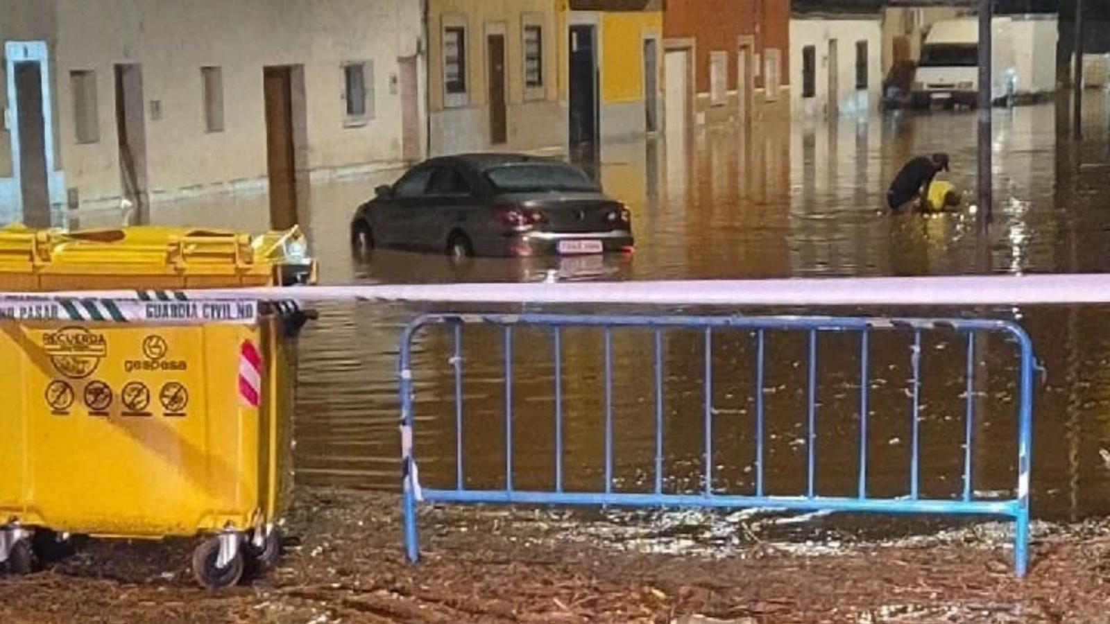 Temporal en Corte de Peleas
