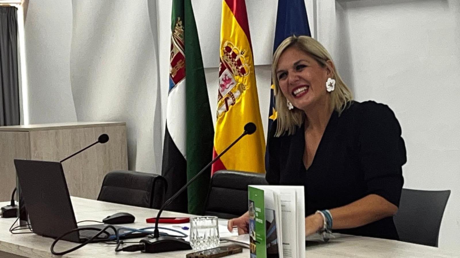 Elena Manzano, consejera de Hacienda y Administración Pública