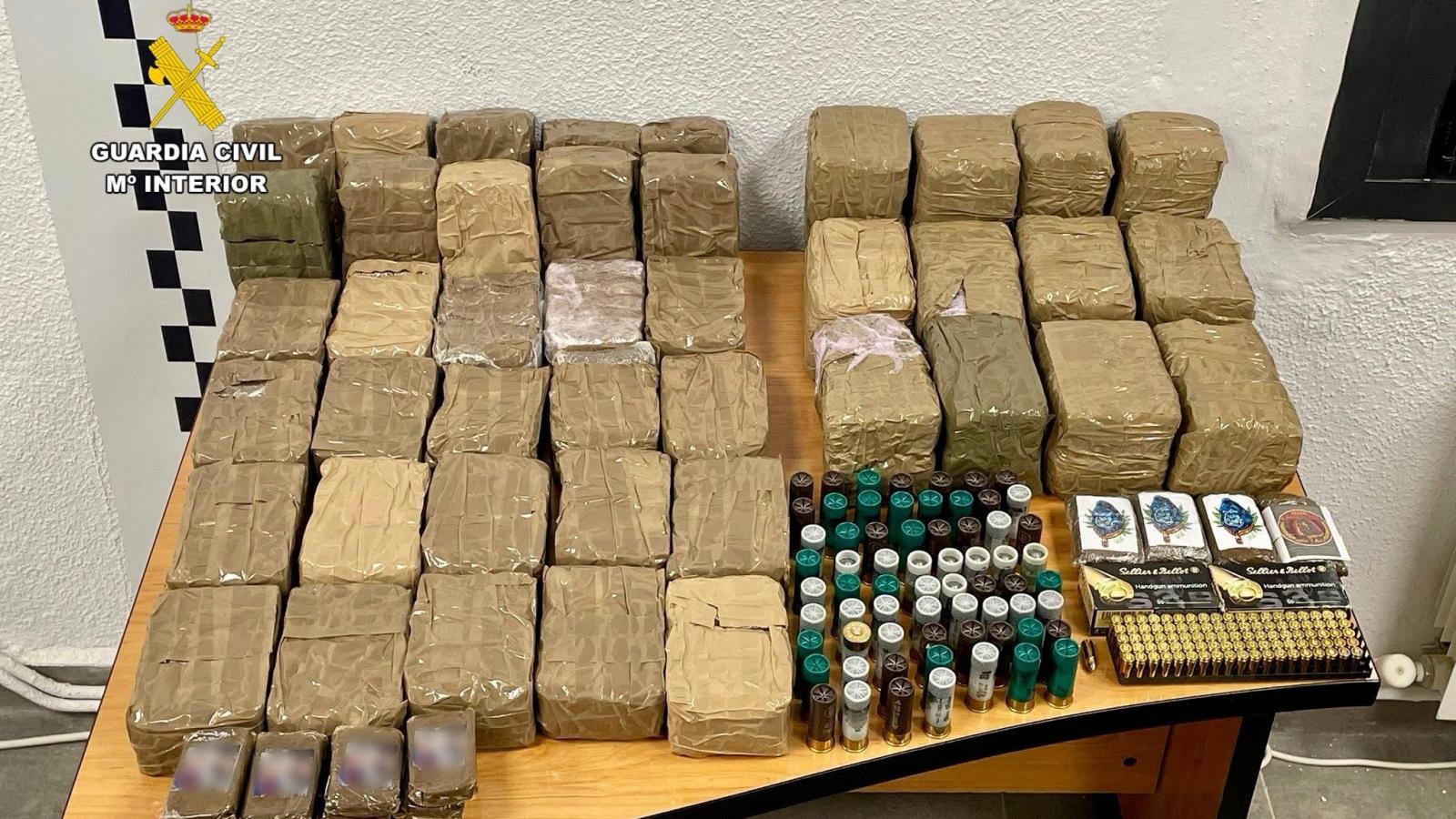 Intervenidos 27 kilos de hachís en una actuación por una supuesta agresión en Navalmoral de la Mata