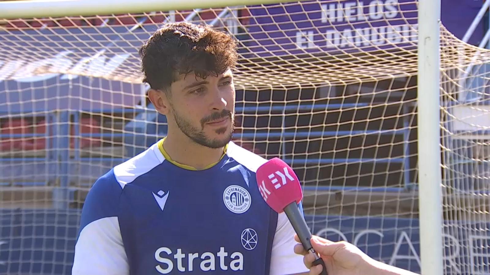 Alfonso Liceras. Jugador CD Extremadura
