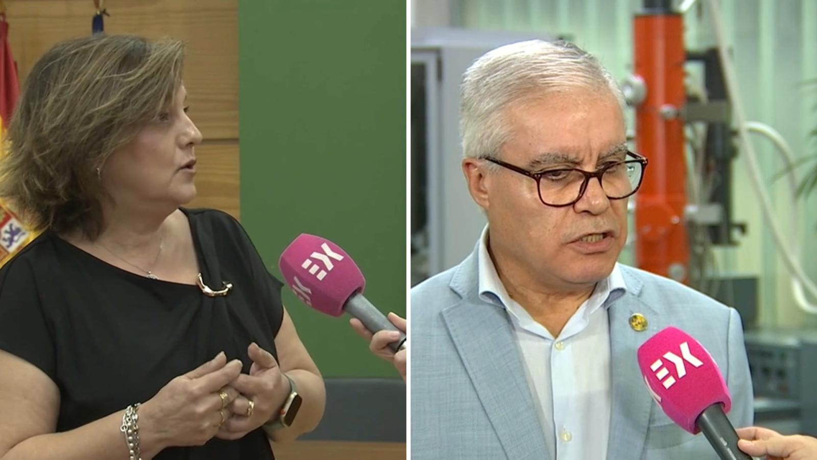 Candidatos a rector en las elecciones de la UEx