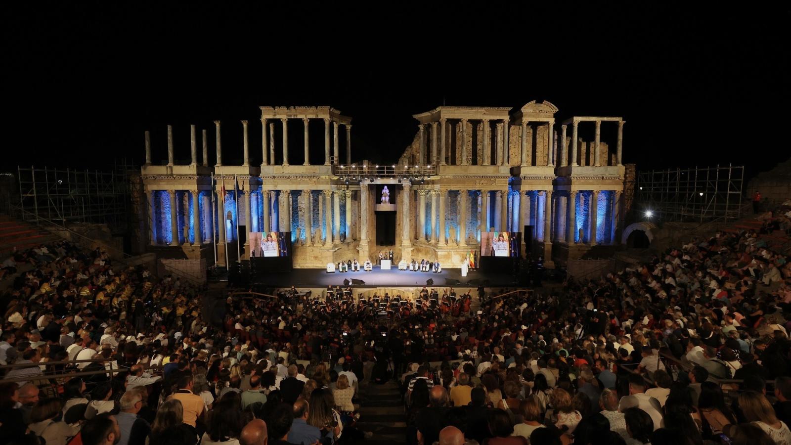 El Teatro Romano de Mérida, distinguido como 'Lugar Mágico de España'