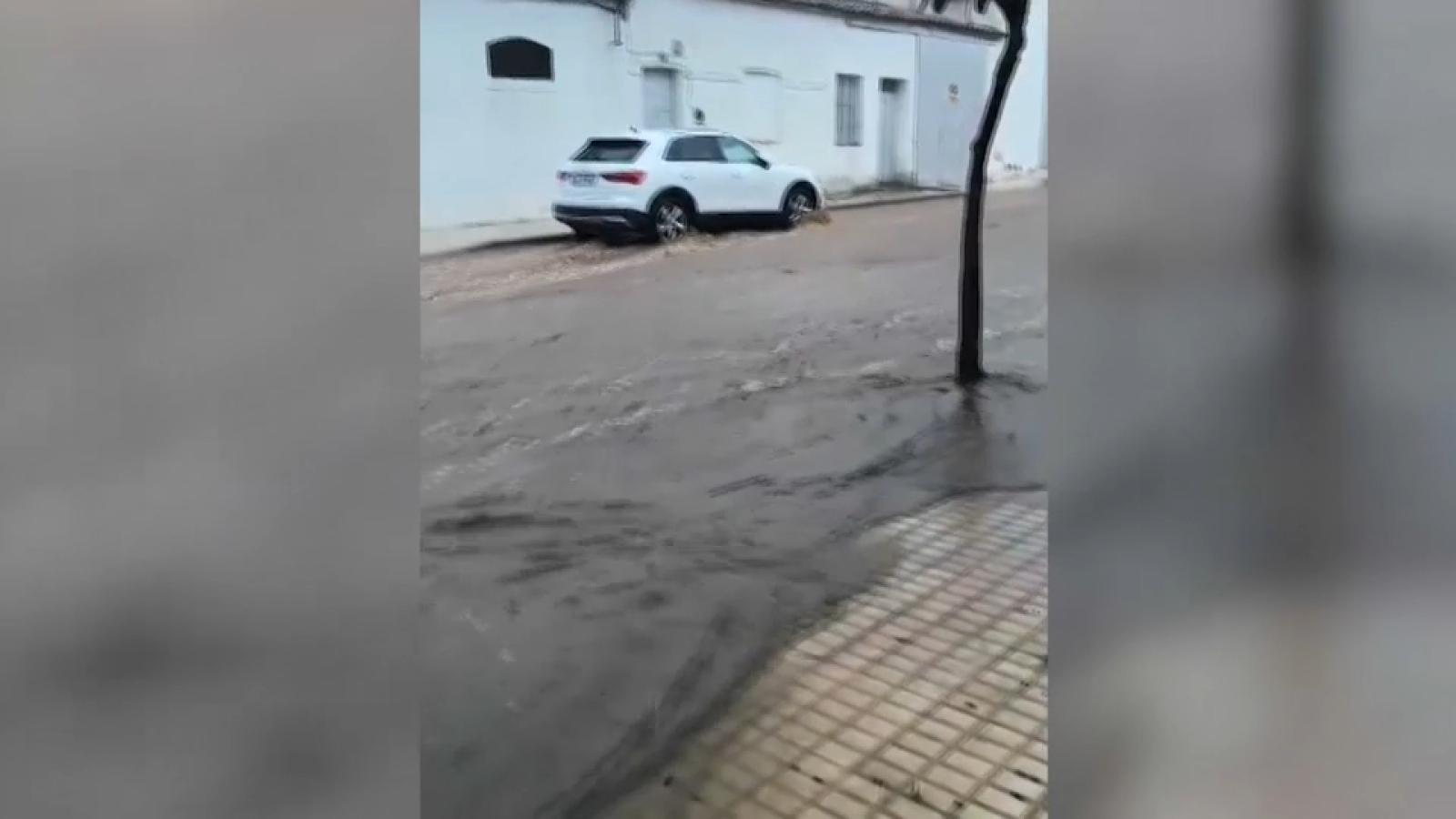 Inundaciones en el sur de la provincia de Badajoz