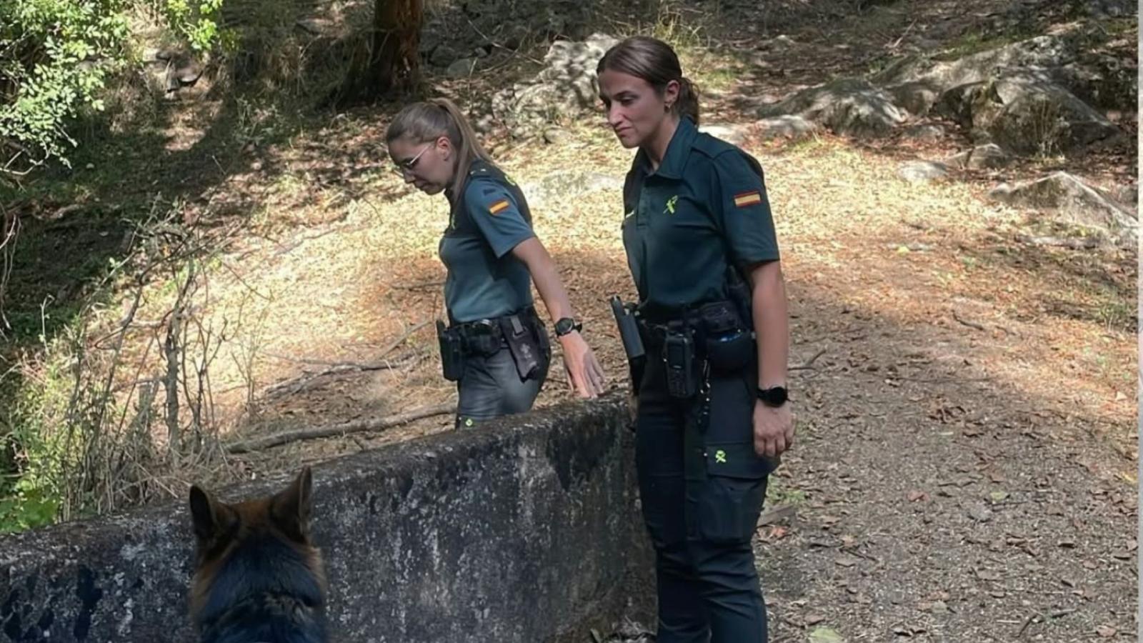 Dispositivo de búsqueda en Losar de la Vera