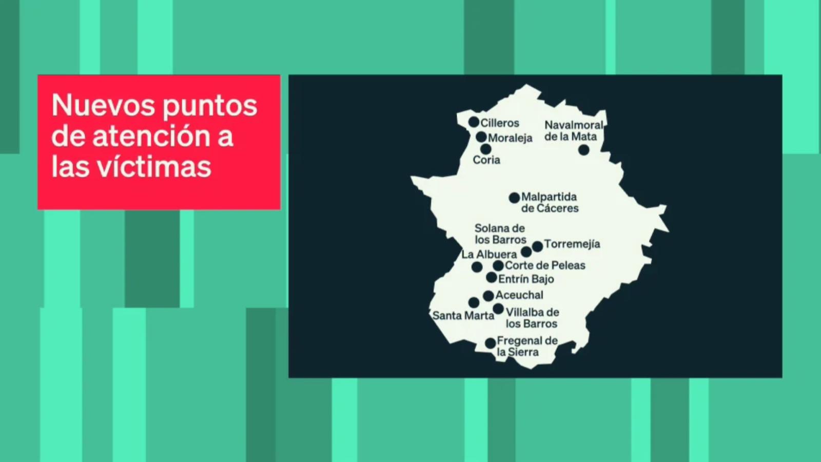 Extremadura amplía la atención a víctimas de violencia machista