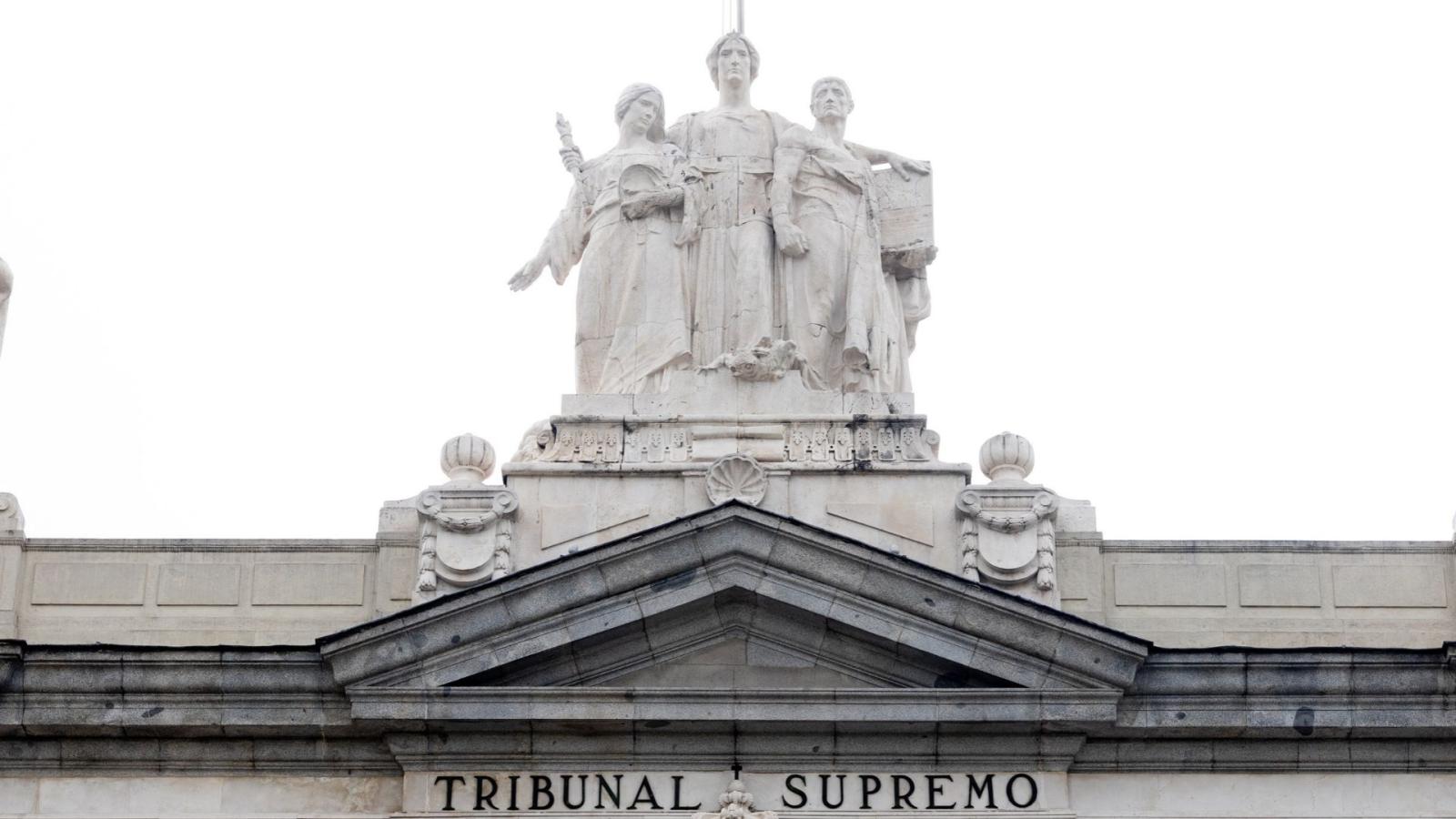 Fachada del Tribunal Supremo en una imagen de archivo