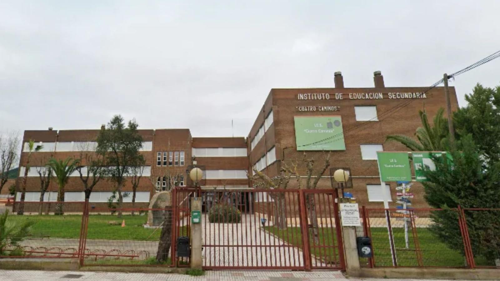 Fachada del Instituto Cuatro Camino de Don Benito