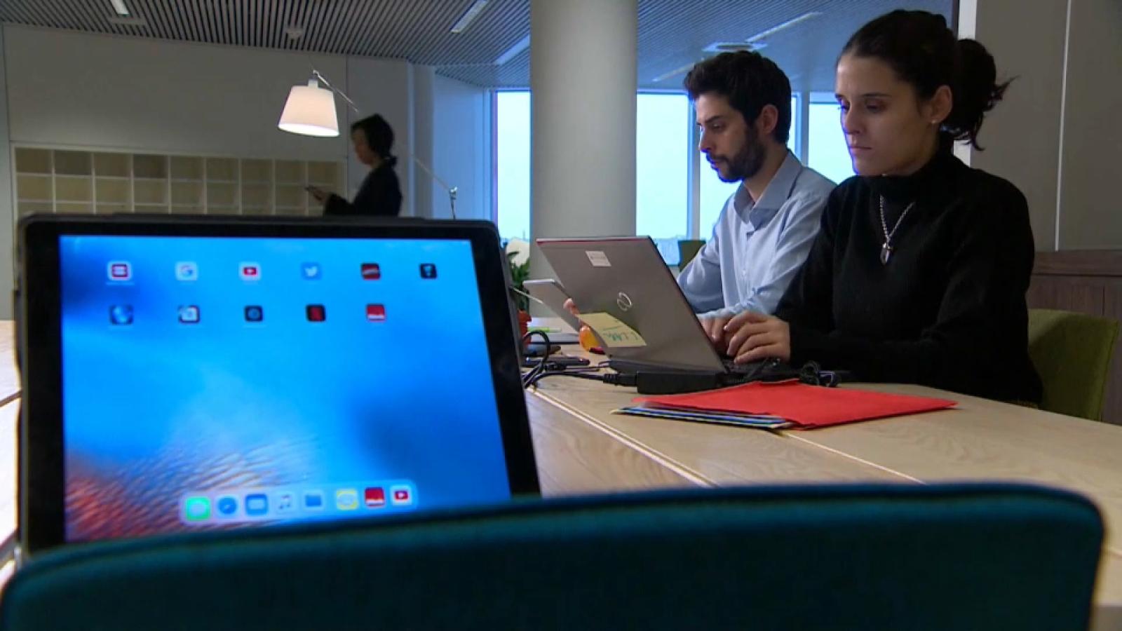 Empresarios extremeños usando las TIC