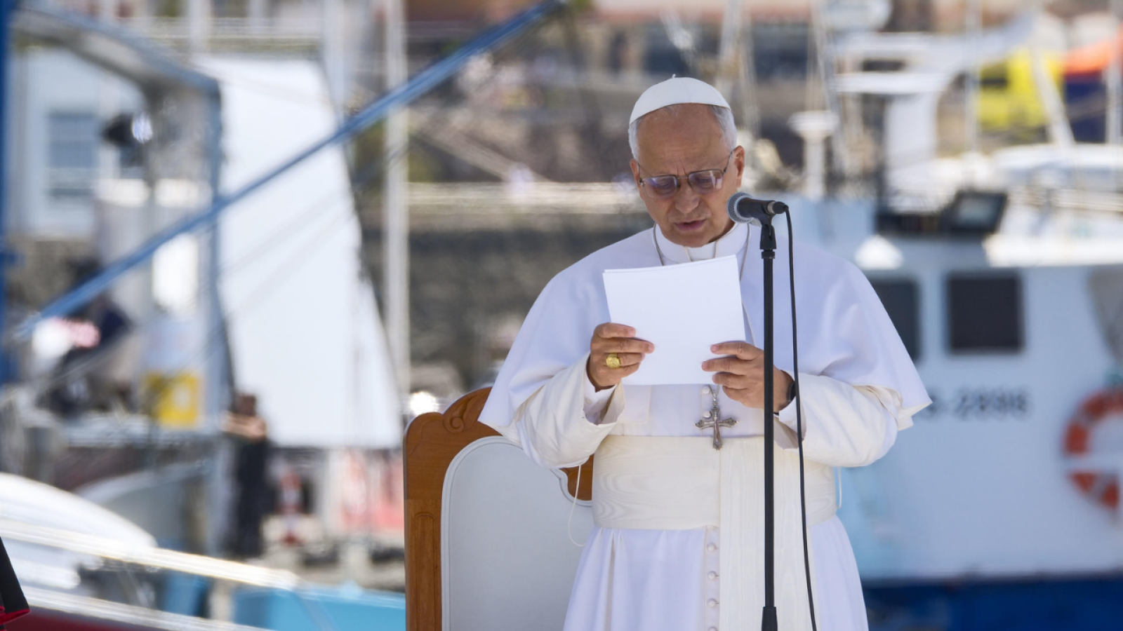 El papa León XIV en la isla de Gran Canaria 