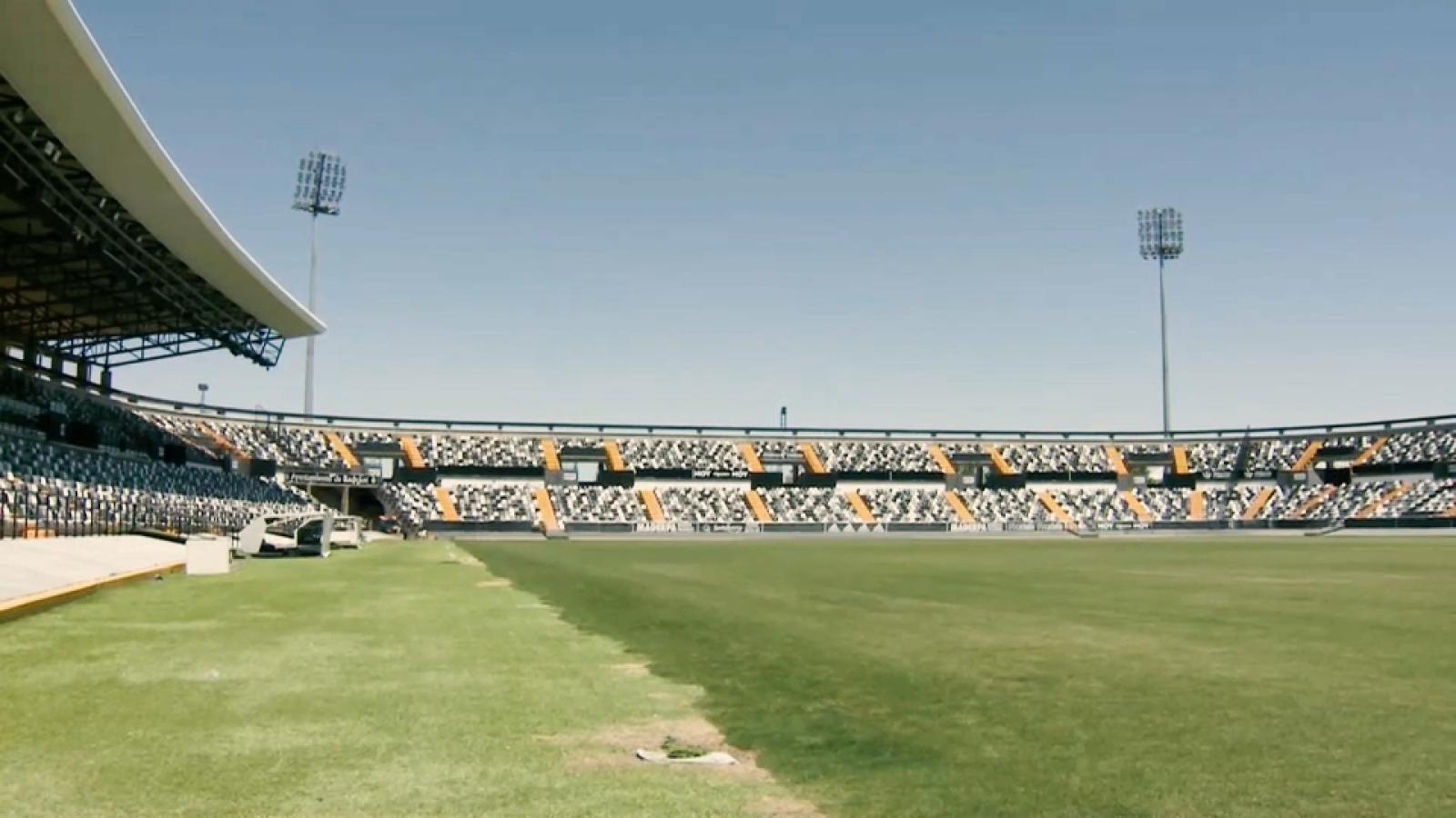 Interior del estadio Nuevo Vivero de Badajoz, en una imagen de archivo